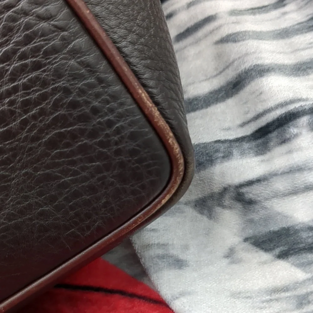 DOONEY & BOURKE 1975 EAST WEST HOBO SHOULDER BAG BLACK